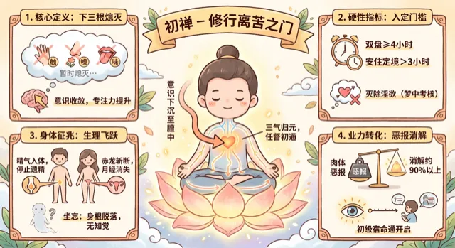初禪(二) - 禪定境界圖解